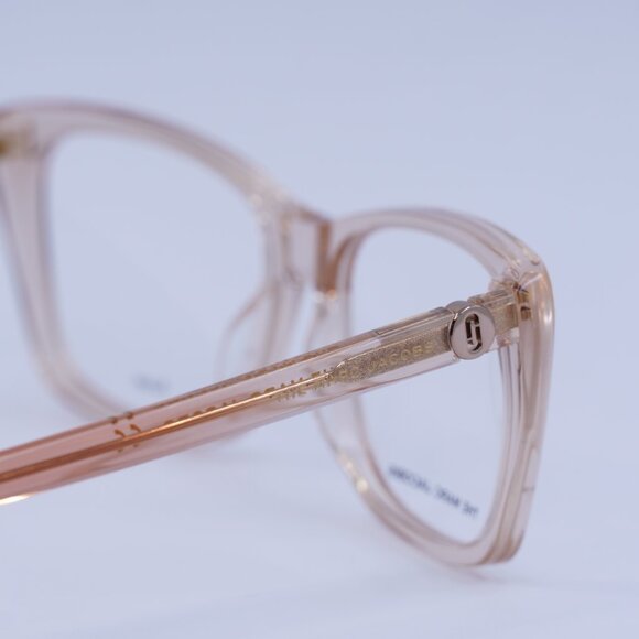 Marc Jacobs MARC 598 0R83 00 Eyeglasses Transparent Orange Cat Eye 54mm Frame - Picture 10 of 11